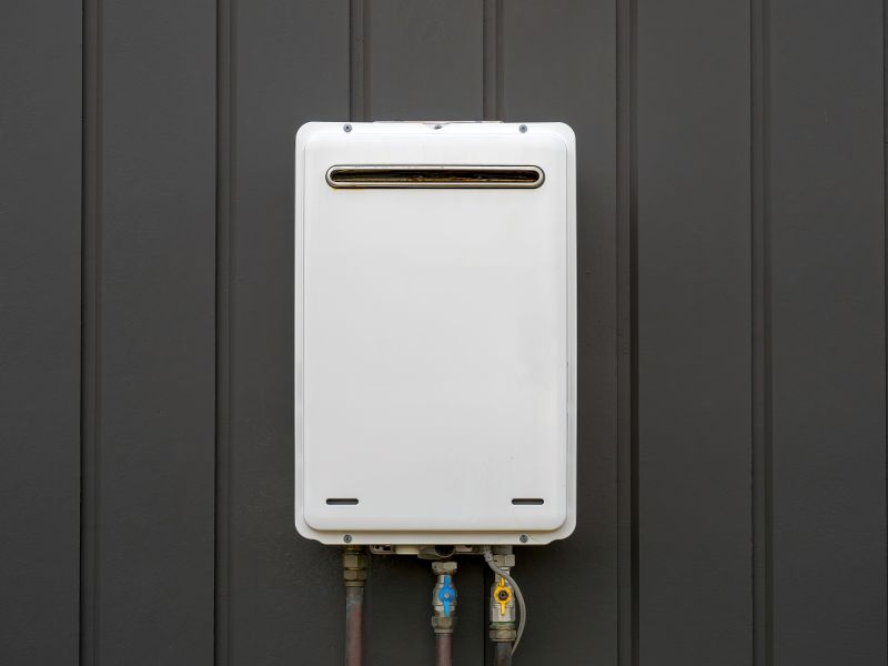 Tankless Water Heater Repair detail